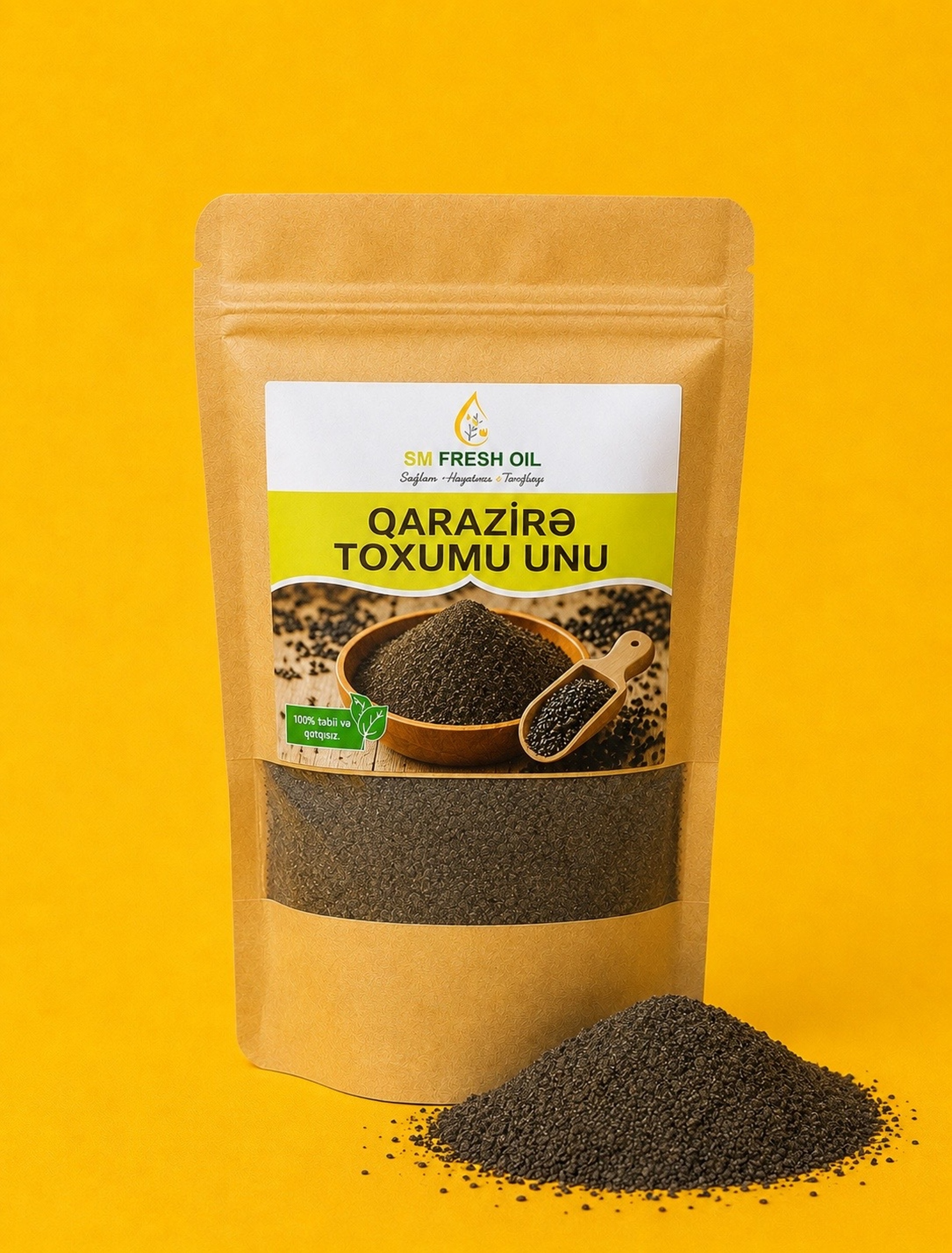 Qarazirə toxumu ( üyüdülmüş formada)