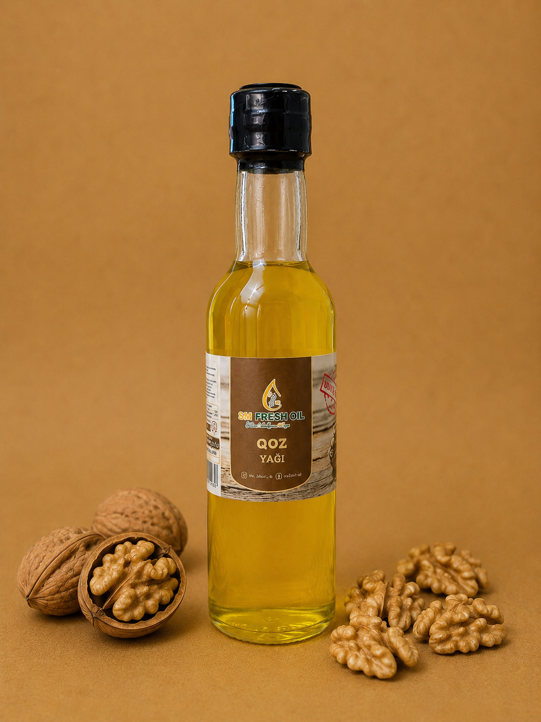 Qoz Yağı 250 ml