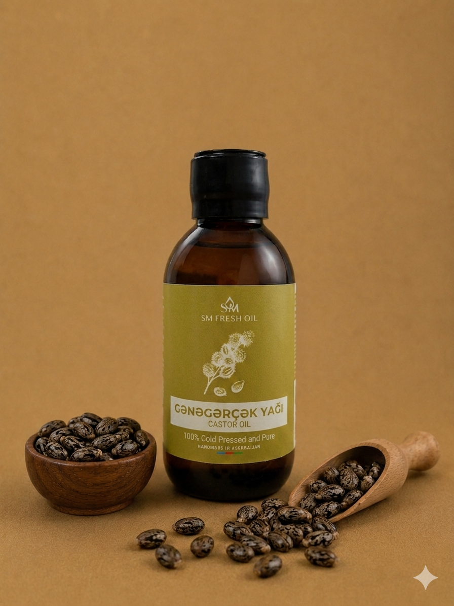 Gənəgərçək Yağı 100 ml